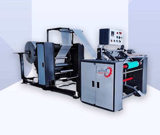 Butter Paper & Aluminium Foil Rewinding Machine