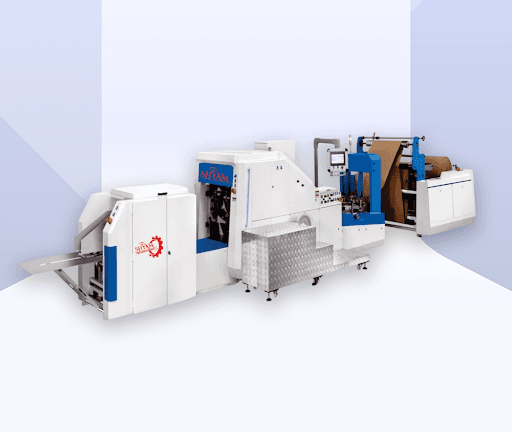 Square Bottom Paper Bag Making Machine