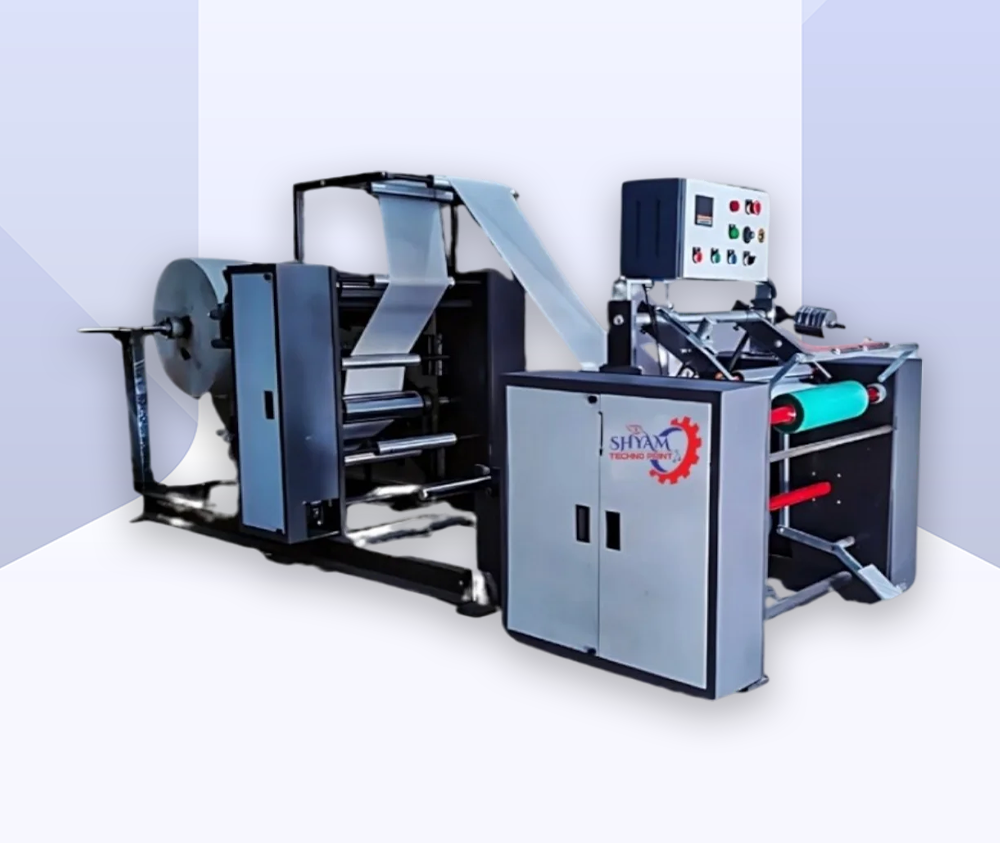 Butter Paper & Aluminium Foil Rewinding Machine